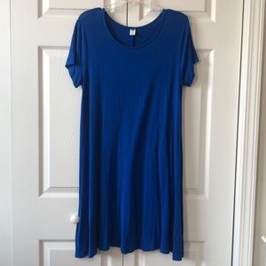 Old Navy Royal Blue Swing Dress
